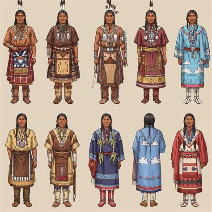 What kind of clothes did Native American wear?