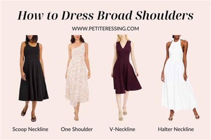 What kind of dress looks good with short hair?