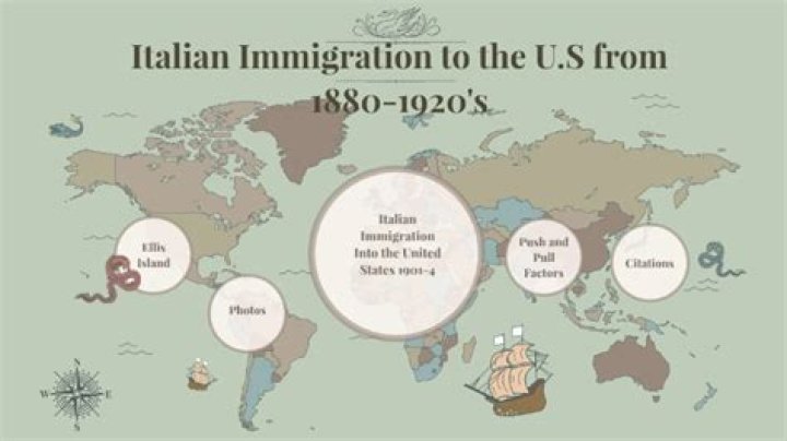 What kind of jobs were Italians doing when they arrived in the United States?