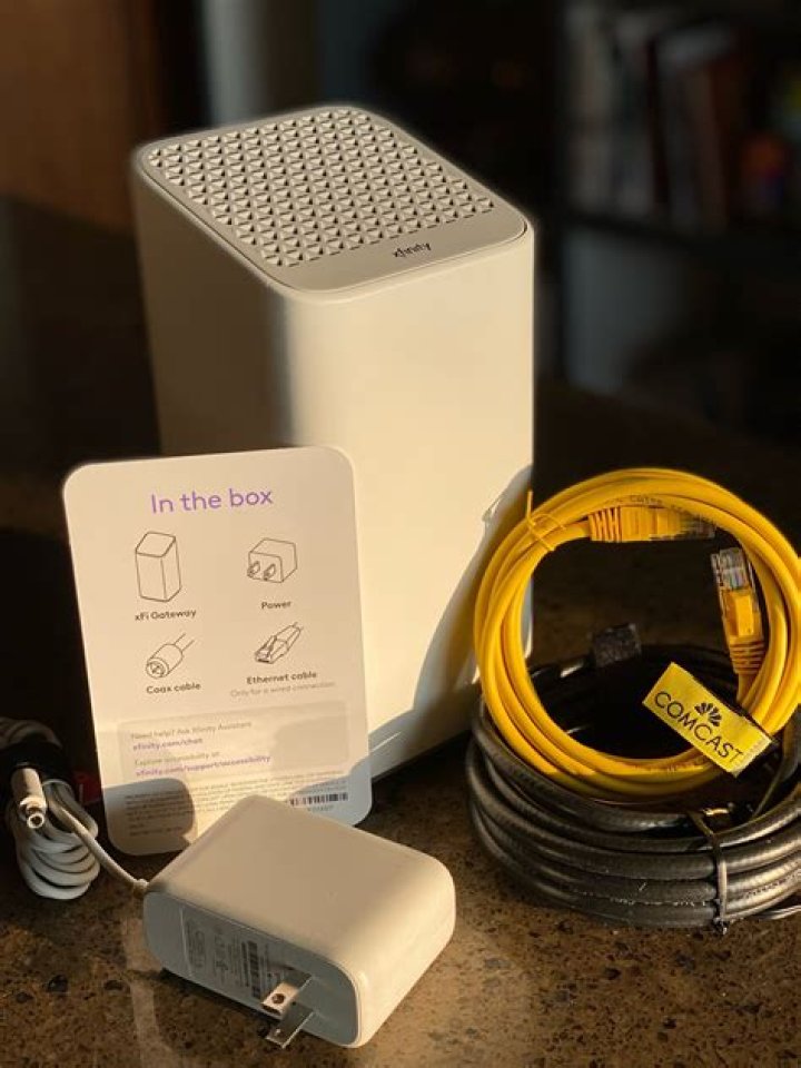 What lights are supposed to be on the Xfinity WiFi box?