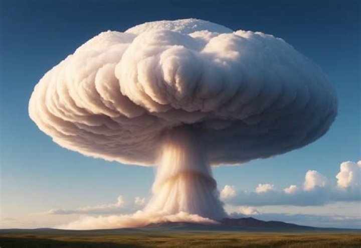 What makes a mushroom cloud?