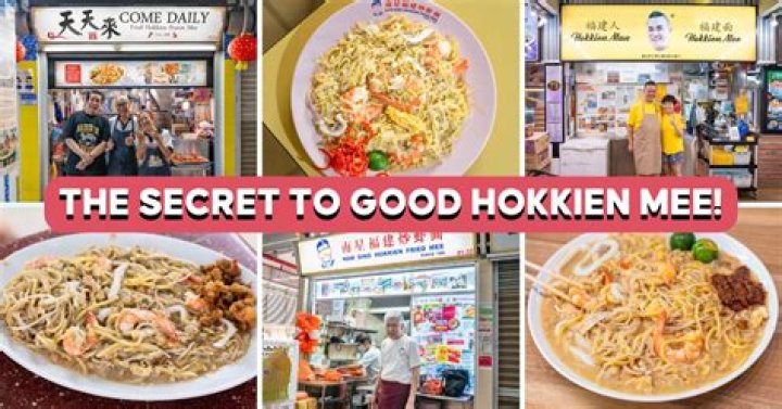 What makes Hokkien mee special?