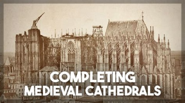 What materials were used to build cathedrals?
