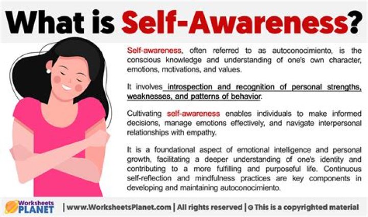 What means self-awareness?