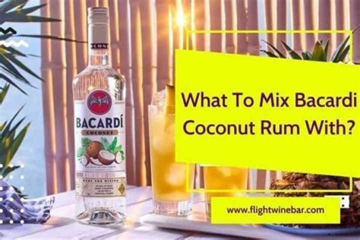 What mixes good with Bacardi?