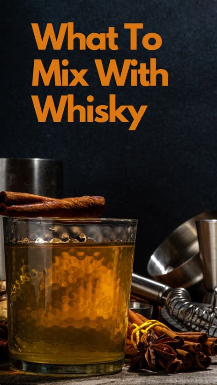 What mixes well with blended whiskey?