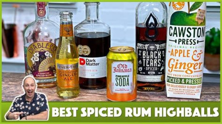 What mixes well with spiced rum?