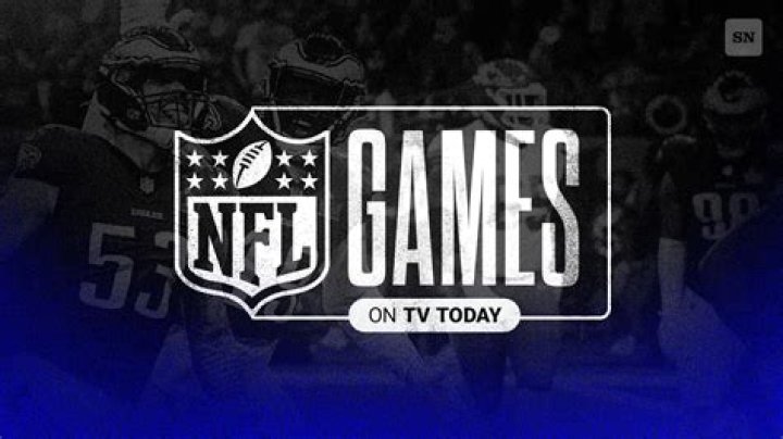 What NFL games are on today?