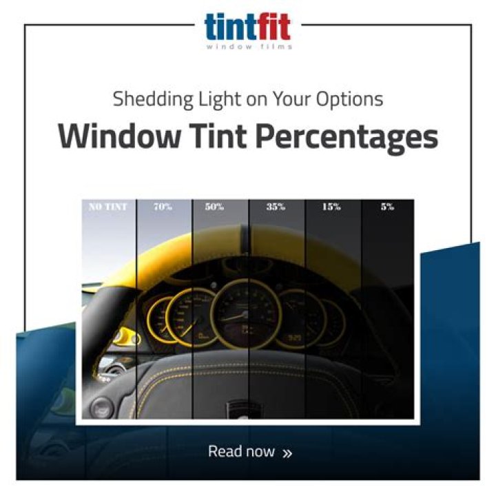 What percent is factory window tint Audi?