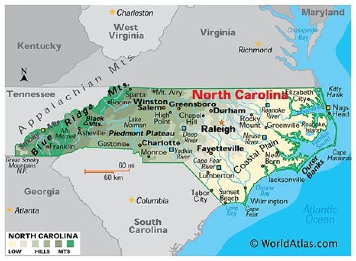What percentage of North Carolina is Hispanic?