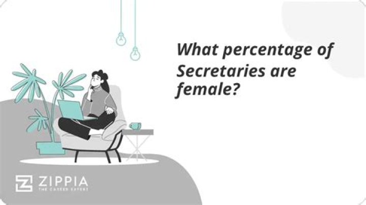 What percentage of secretaries are female?