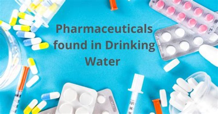 What pharmaceuticals are found in drinking water?
