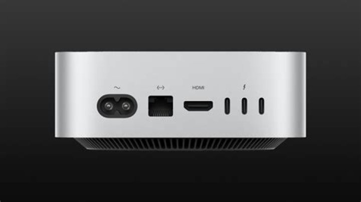 What ports does the Apple Cinema Display have?