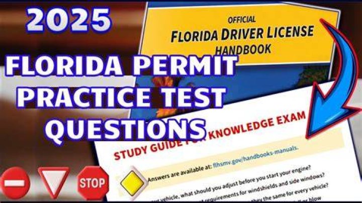 What questions are on the Florida driving test?