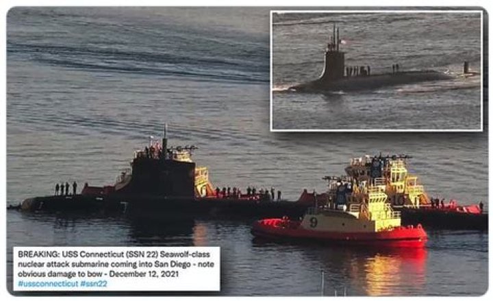 What really happened to the USS Connecticut?