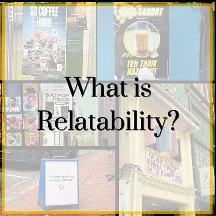 What Relatability means?