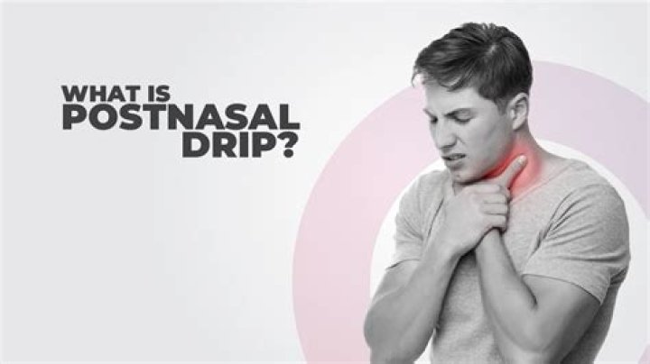 What removes postnasal drip?