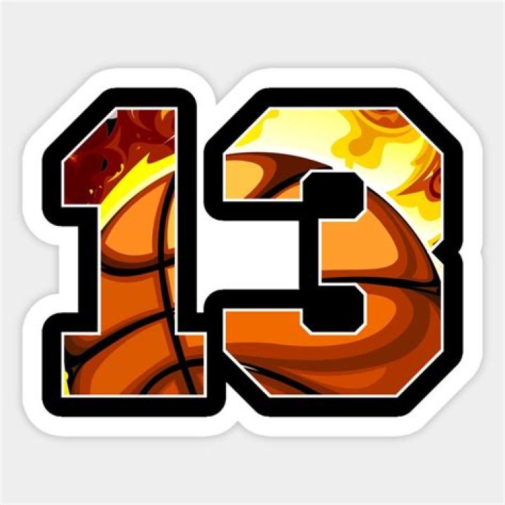 What rhymes with the number 13?