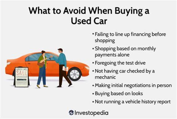 What scams to look out for when buying a car?