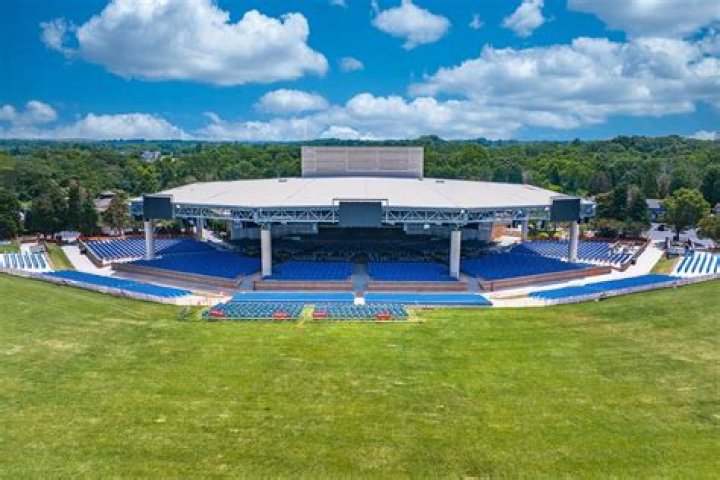 What seats are covered at PNC Music Pavilion Charlotte NC?