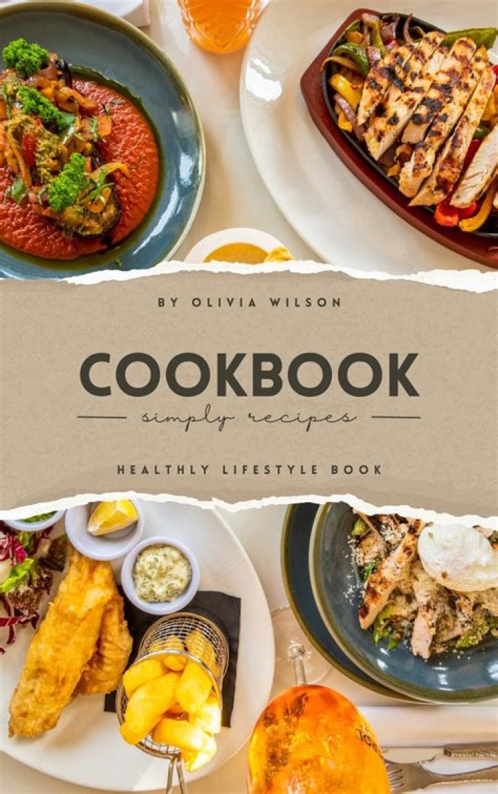 What sections should be in a cookbook?