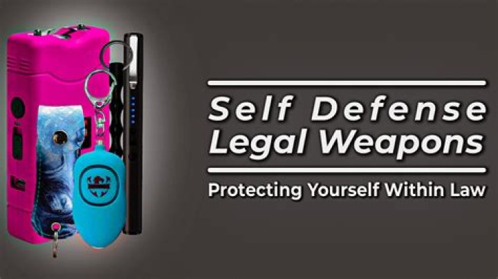 What self defense is legal in California?