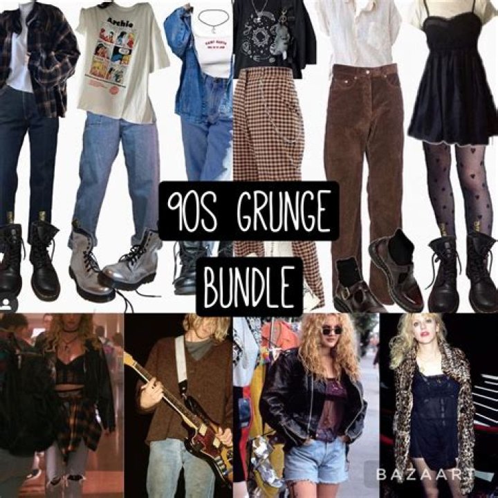 What should I buy for grunge aesthetics?