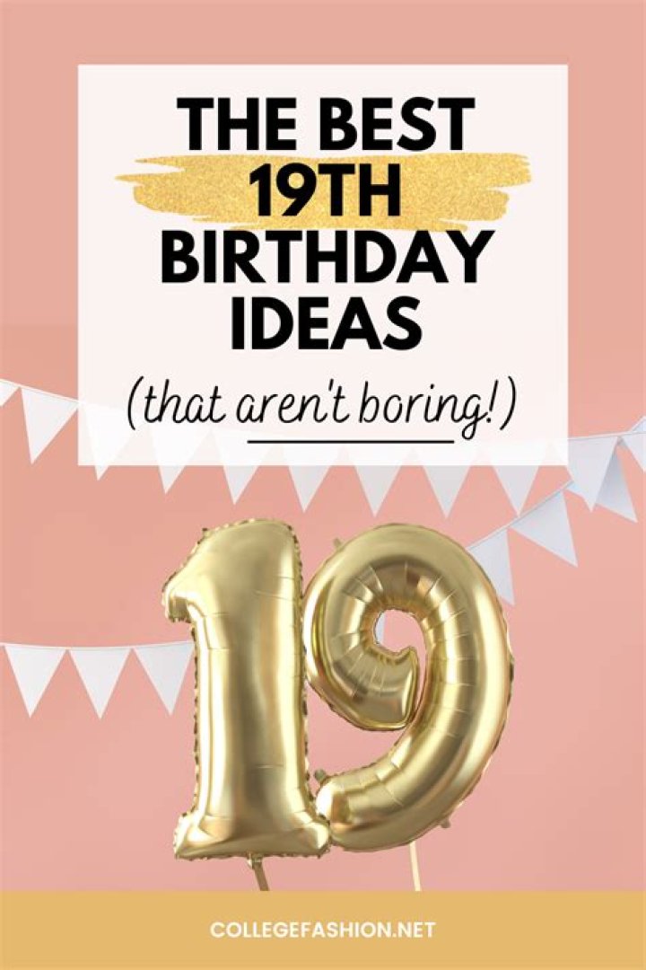 What should I caption for my 19th birthday?
