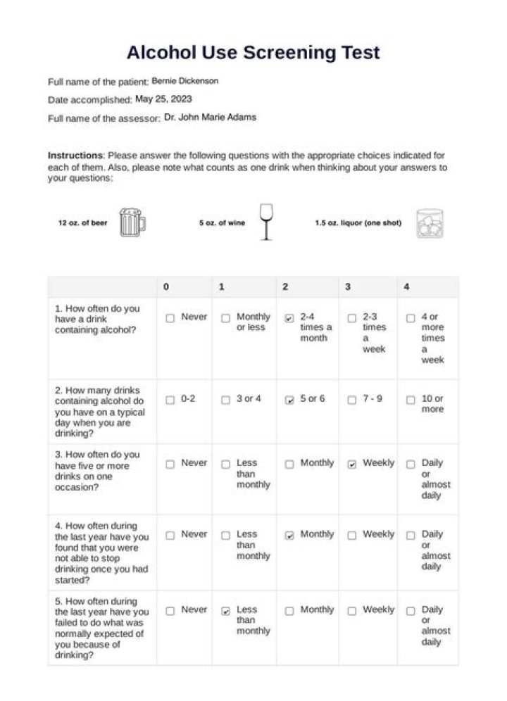 What should routine screening questions for alcohol focus on?
