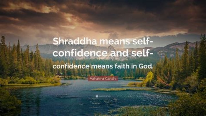 What Shraddha means?