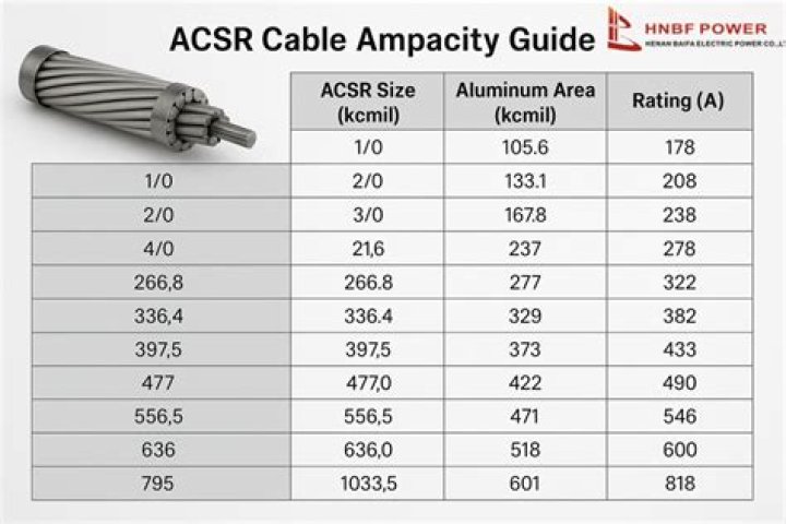 What size is 477 ACSR?