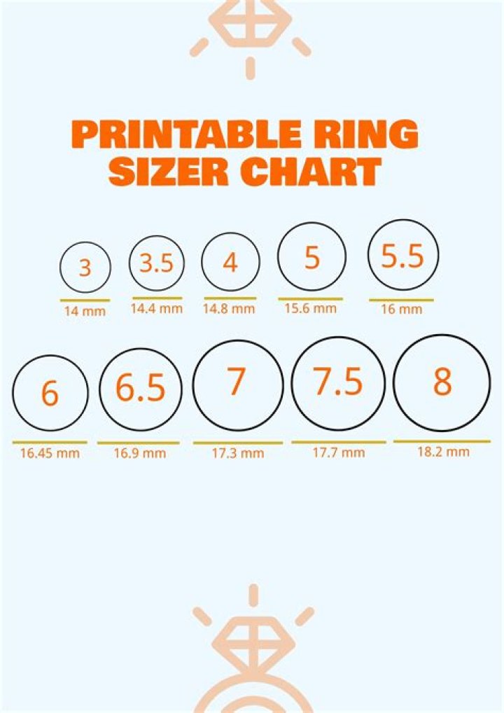 What size is L in rings?