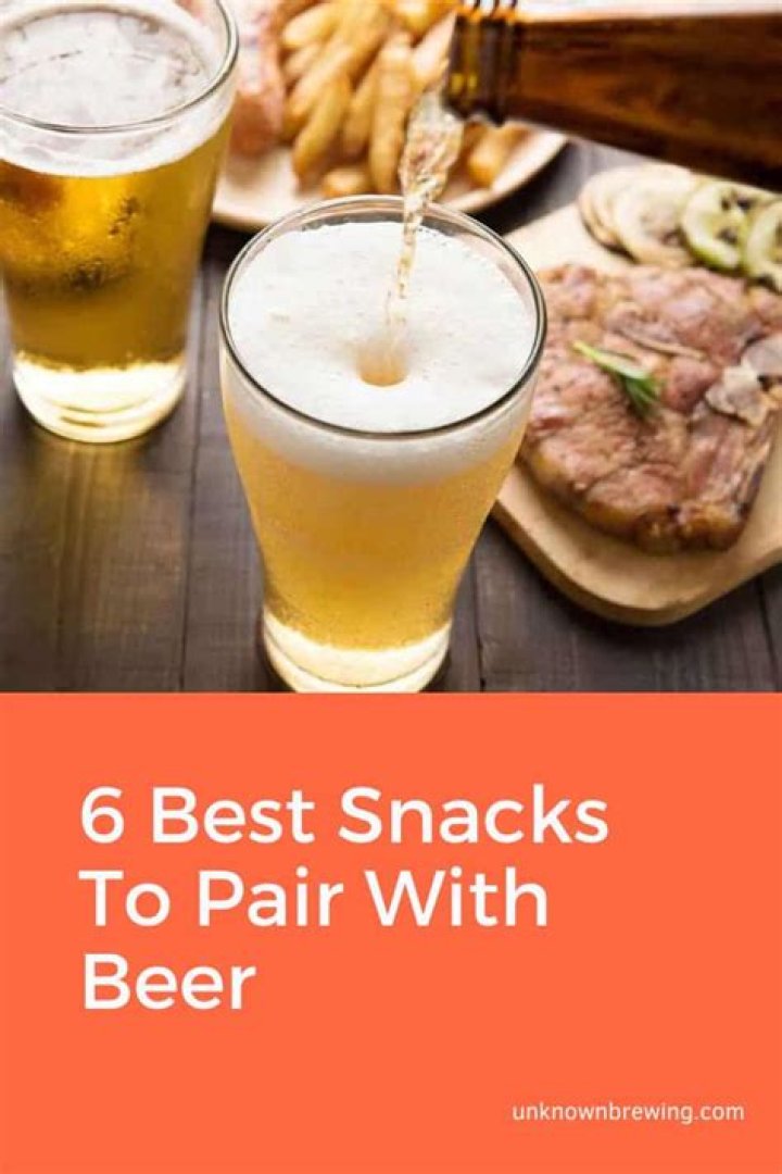 What snacks pair well with craft beer?