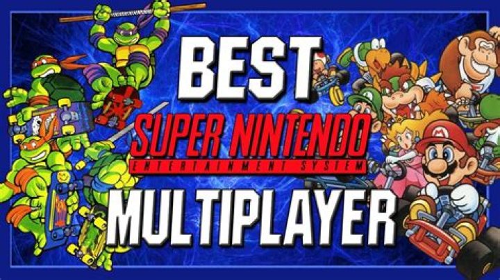 What SNES games use the multi tap?