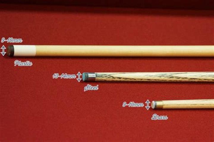 What snooker cues do the pros use?
