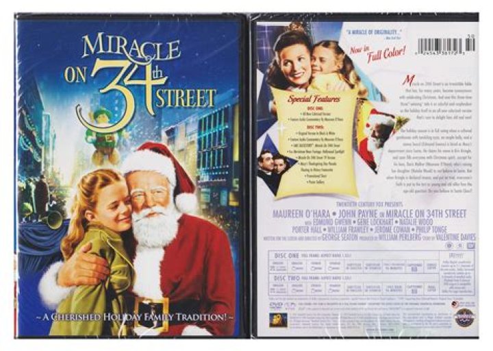 What streaming service has Miracle on 34th Street?