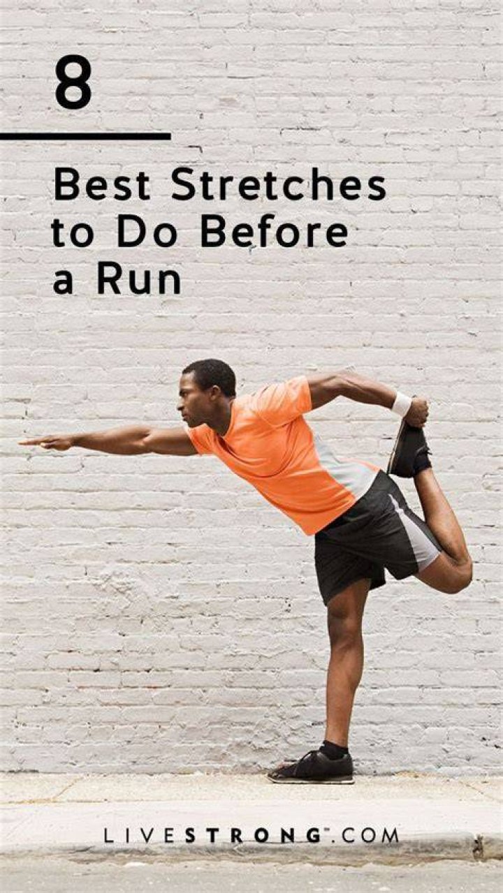 What stretching to do before running?