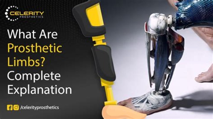 What technology is used in the field of prosthetic limbs?