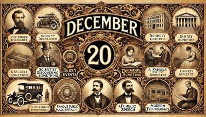 What things happened on December 20th?