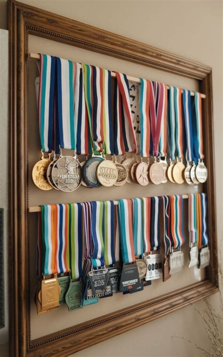 What to do with running medals?