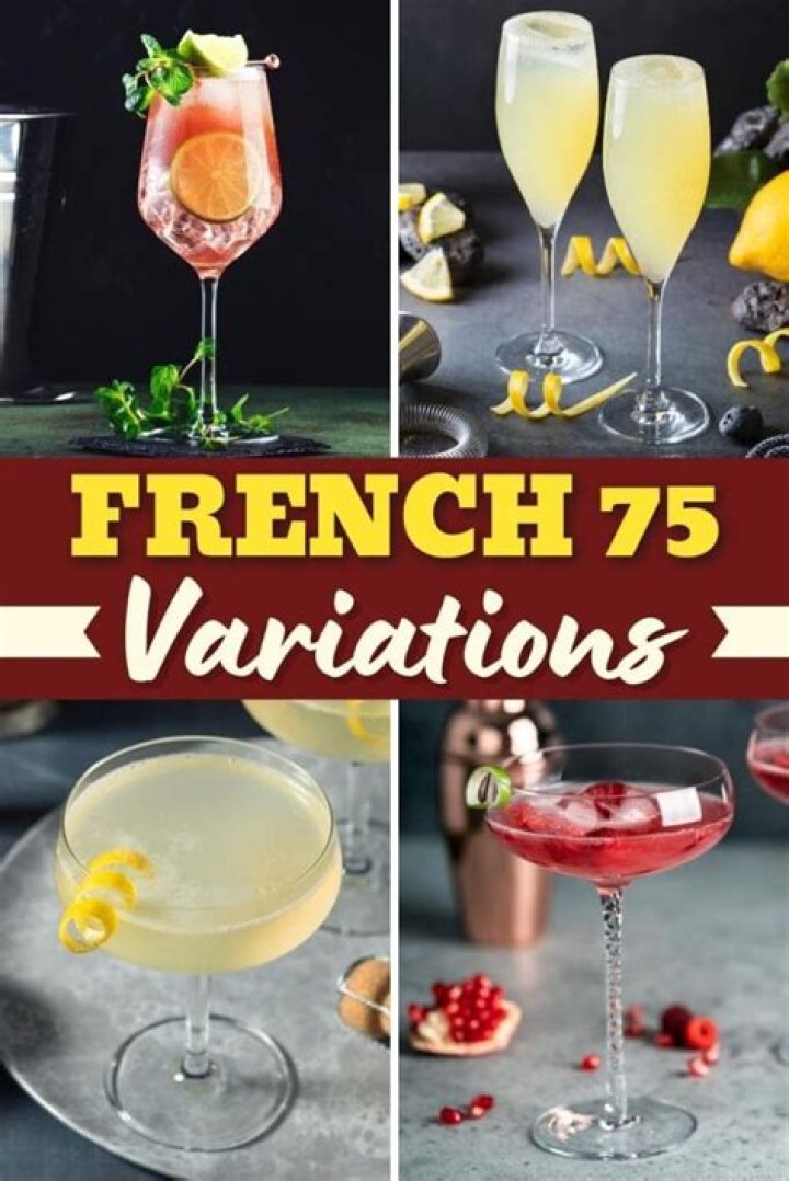 What to pair with a French 75?