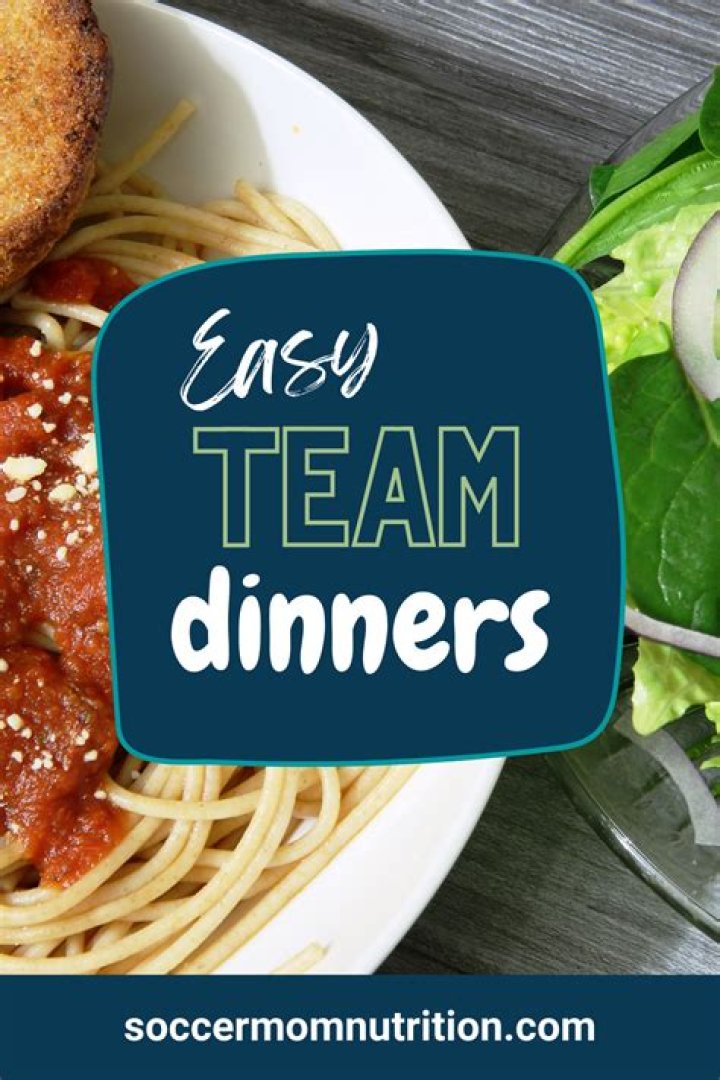 What to serve at a team dinner?