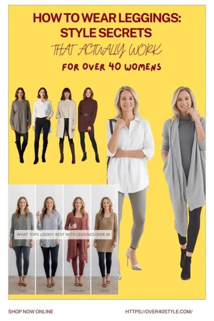 What tops look best with leggings?
