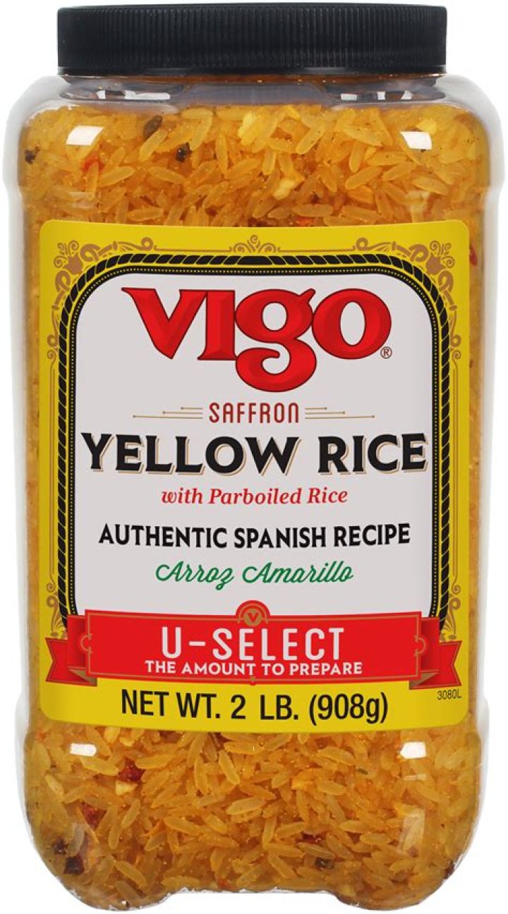 What type of rice is Vigo yellow rice?