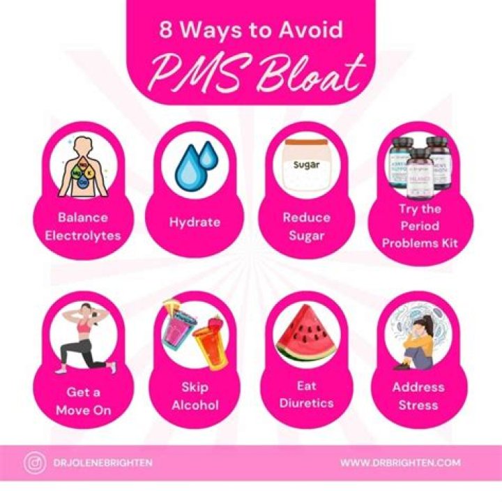 What vitamins help with PMS bloating?