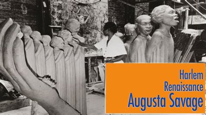 What was Augusta Savage most famous work?