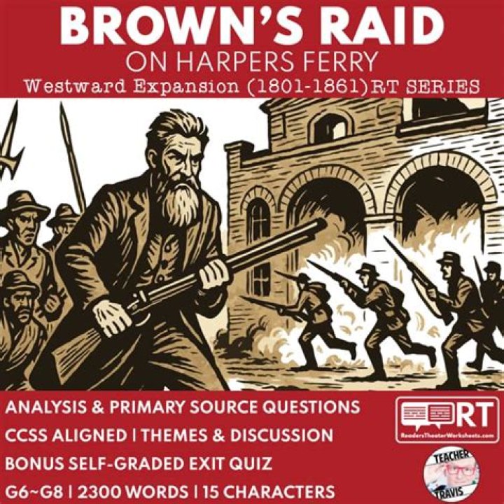 What was Harpers Ferry raid 1859?