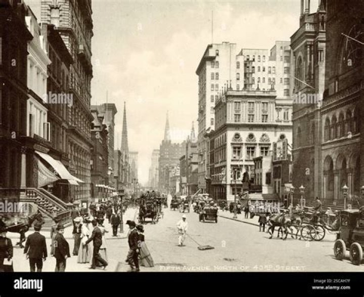 What was New York like in 1860s?