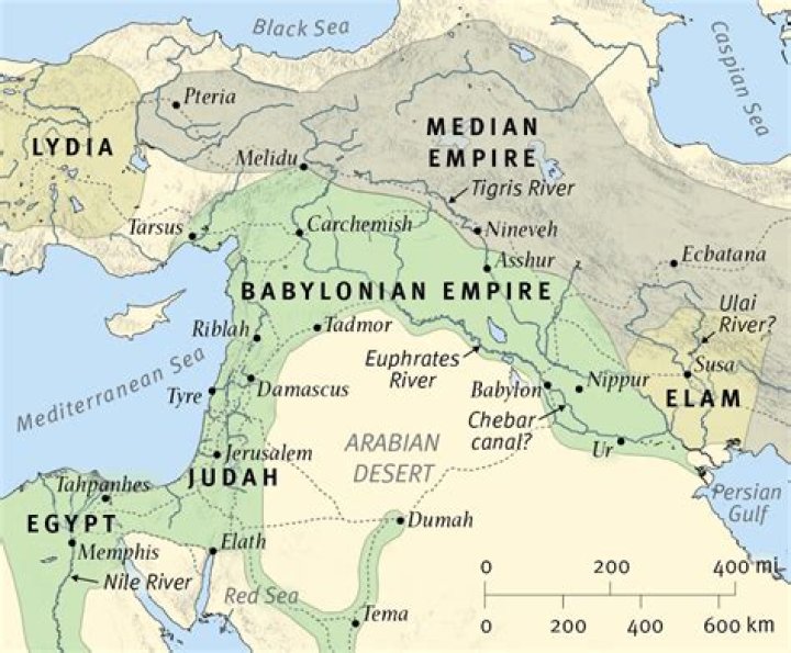 What was the Babylonian map used for?