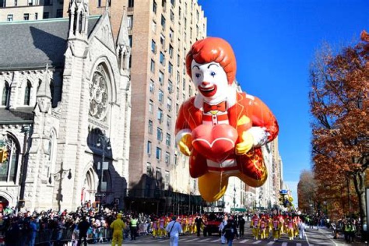 What was the first balloon in the parade?